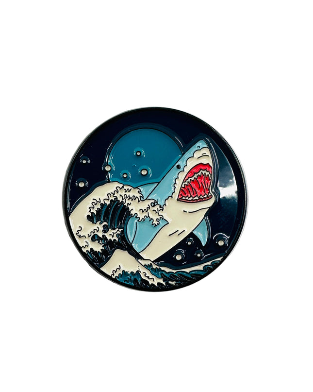Wave Shark Pin | Accessories for Women