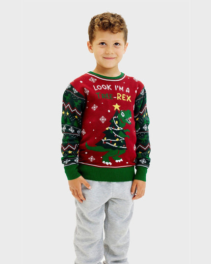The Tree-REX Sweater for Kids