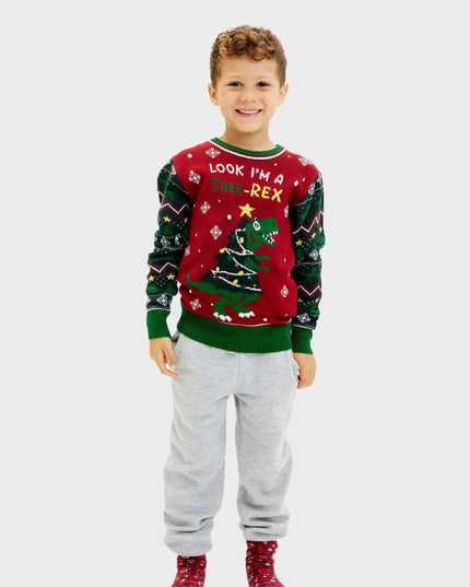 The Tree-REX Sweater for Kids