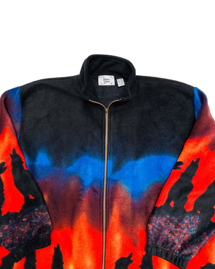 Vintage Fiery Wolves Juletrøje