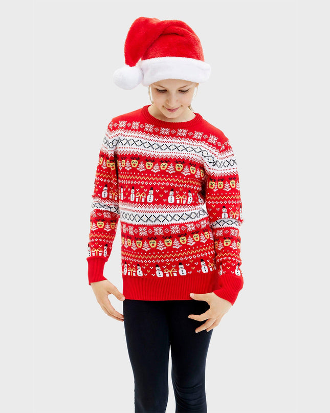 The Reinstyle Red Sweater for Kids