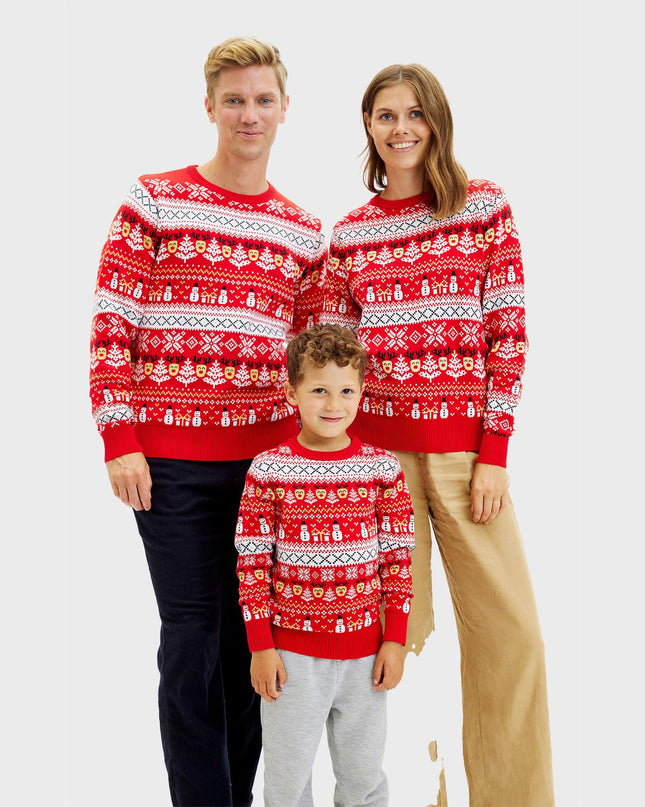 The Reinstyle Red Sweater for Kids