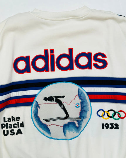 Vintage Hoodie - Adidas | XIII Olympic Winter Games 1980