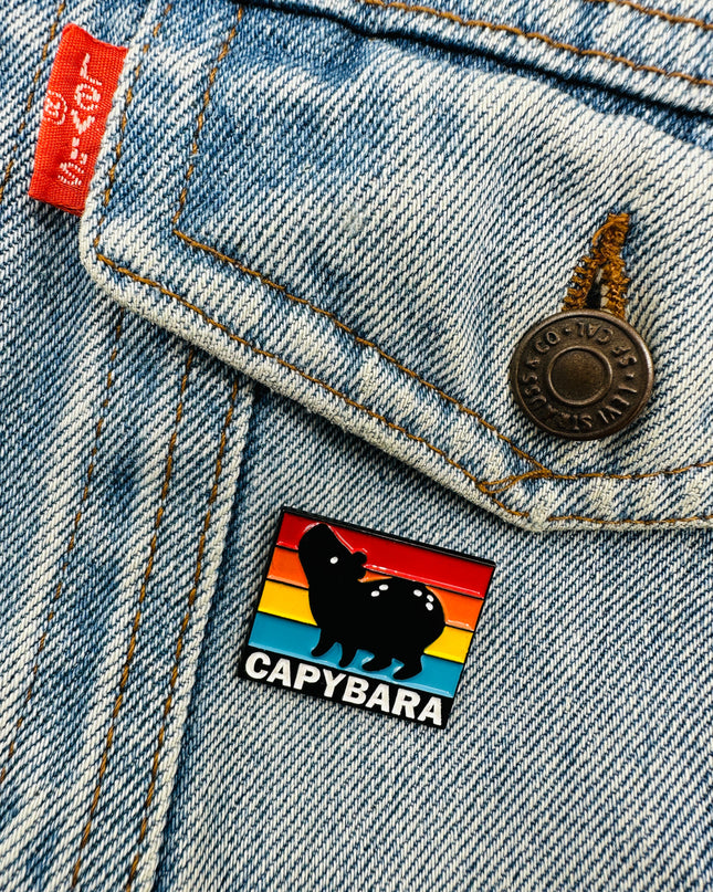 Capybara VIII Pin - Charmerende Tilbehør til Dyreelskere