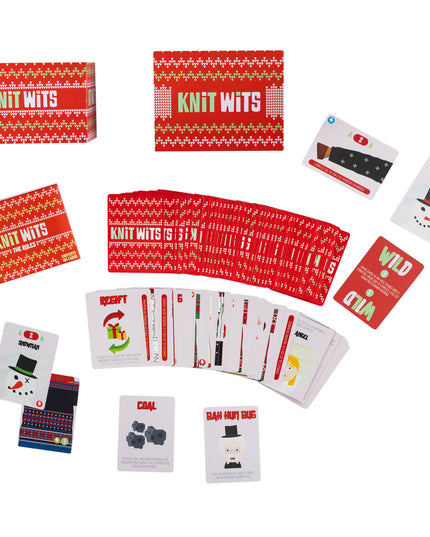 Juego de cartas KnitWits para la familia