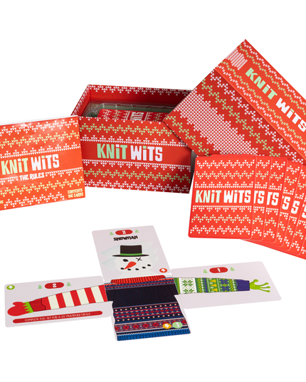 Juego de cartas KnitWits para la familia