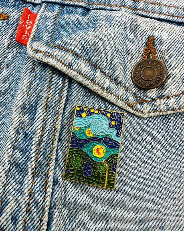 Van Gogh IV Pin for Family Christmas Fun