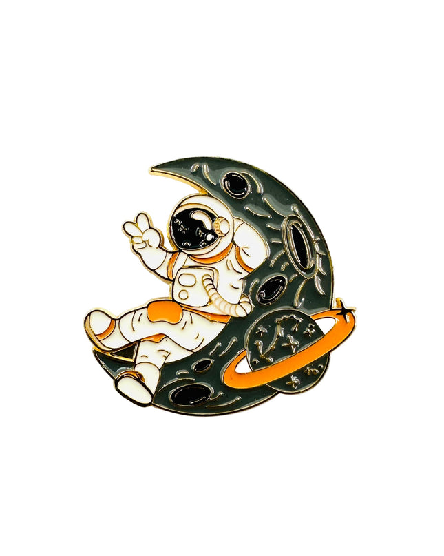 Astronaut III Pin | Family Christmas Pajamas & Accessories