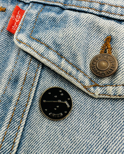 Aries Constellation Pin - Stylish Zodiac Accessory