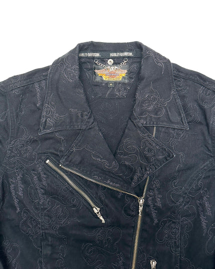 Vintage Harley Davidson Embroidered Jacket | Limited Edition