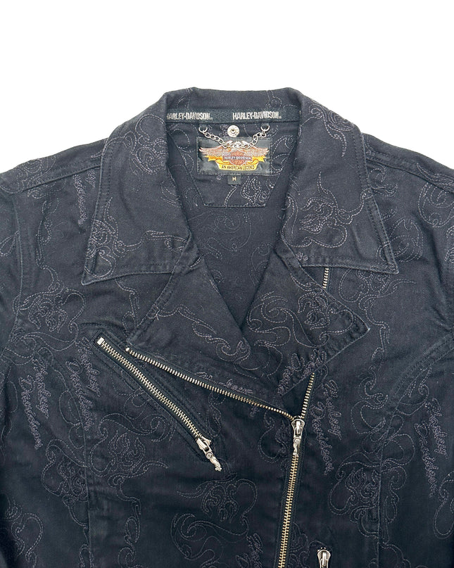 Vintage Harley Davidson Embroidered Jacket | Limited Edition