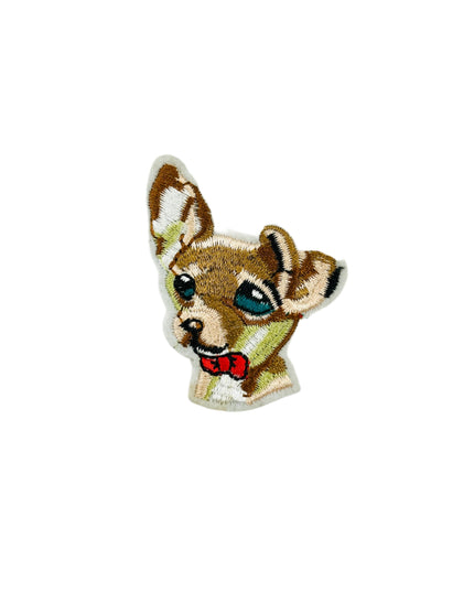 Shaking Chihuahua Iron-On Patch