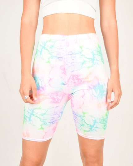 Bike Shorts - Watercolor Loungewear