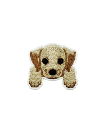 Small Dog Iron-On Patch