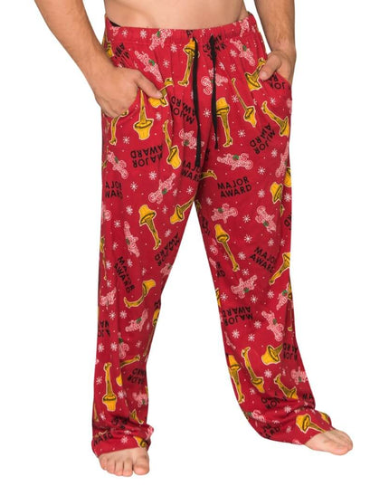 Pantalones de chándal lámpara de pierna de un gran premio de una historia de navidad