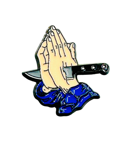 Hand-Piercing Pin - Edgy Fashion Statement