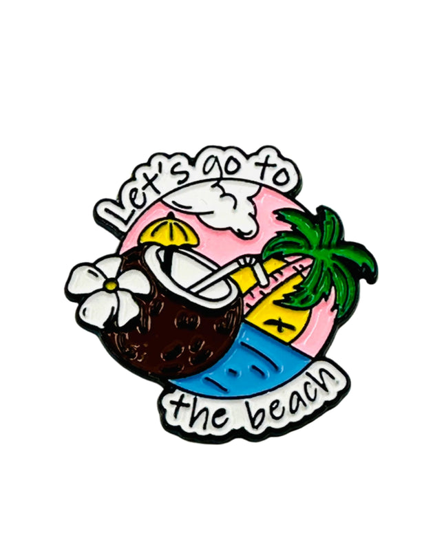 Beach Vibes Pin - Sjovt Sommertilbehør