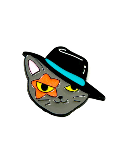 Stjerne Kat Pin - Himmelsk smykke til katteentusiaster