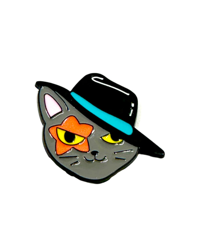 Stjerne Kat Pin - Himmelsk smykke til katteentusiaster