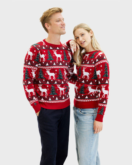 Suéter navideño para el almuerzo para hombres