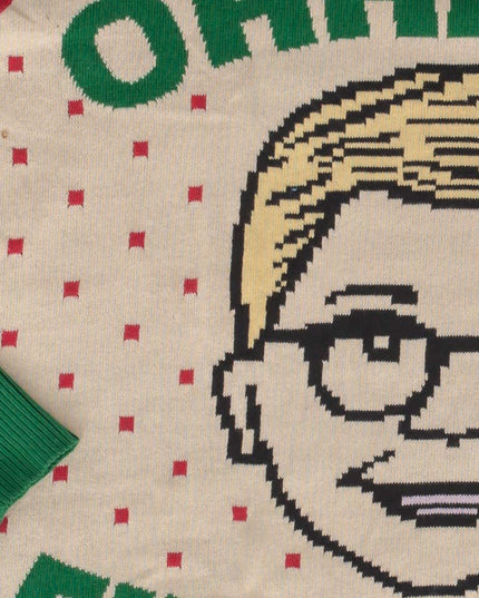 Suéter navideño feo de mujer "¡OH FUUUDGE!" de Ralphie