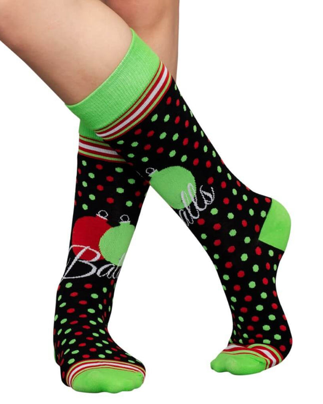 Balls Ugly Christmas Socks for Adults