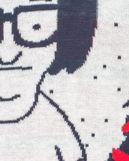 Suéter de mujer "Todo lo que quiero para Navidad son traseros" de Tina