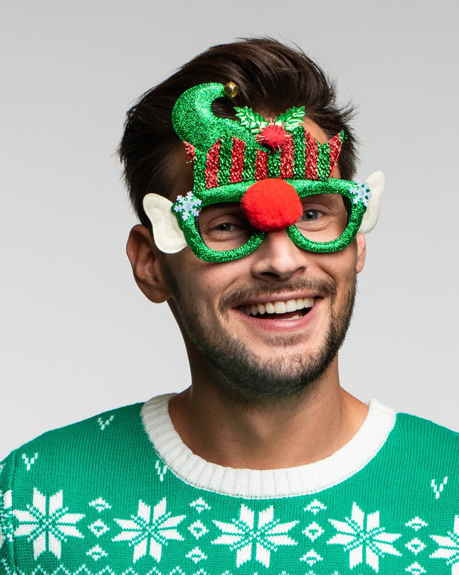 Christmas Elf Glasses