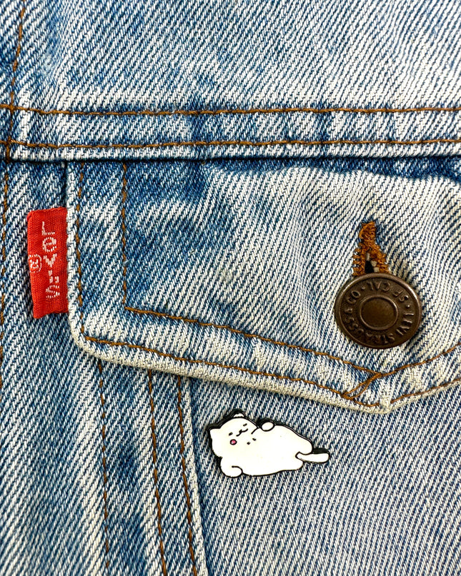 Bøj emalje-nål-badge