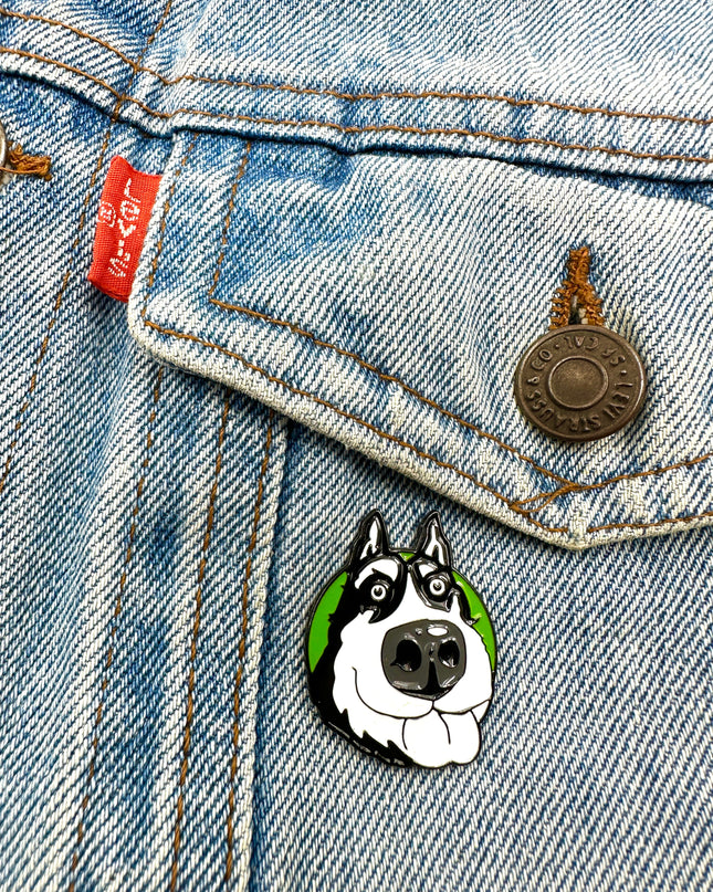 Husky Pin - Sødt gave til husky-entusiaster