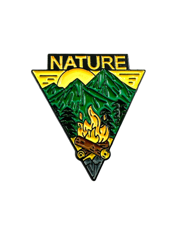 Nature Pin Badge | Tags: Accessories