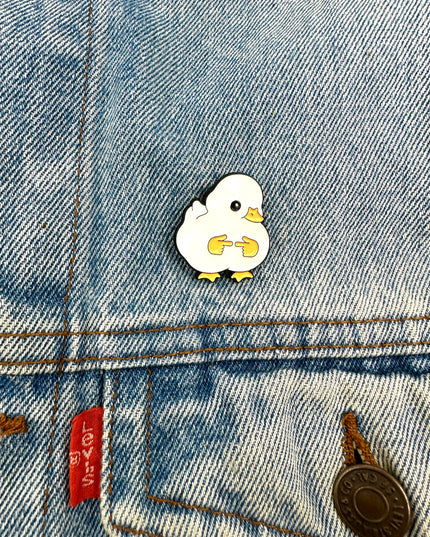 Quacking Duck Pin Badge | Tags: Accessories
