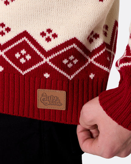 Men's Gingerbread Christmas Sweater for Holiday Fun