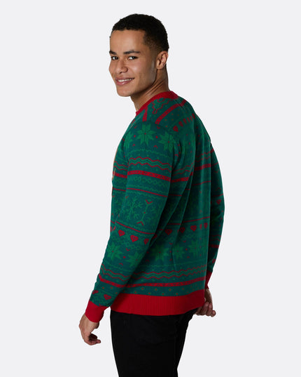 Men's Brewdolph Christmas Sweater for Holiday Fun