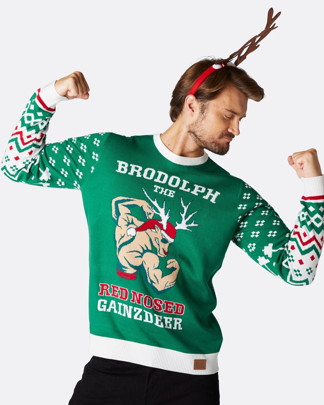 Men's Brodolph Christmas Sweater