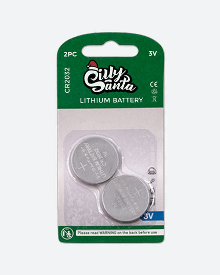Batteries for light-up Christmas sweaters