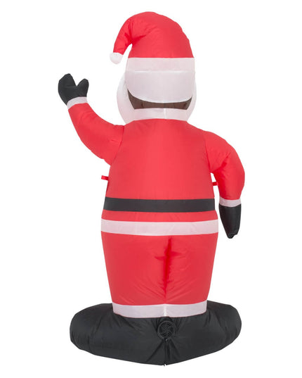Inflatable Black Santa Claus Decoration