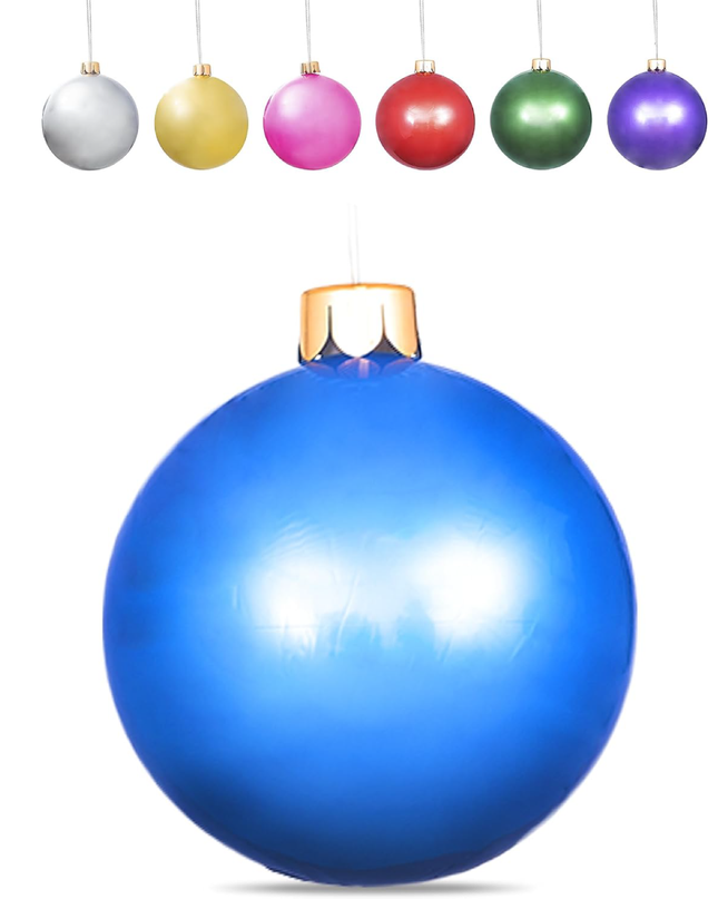 Adornos Inflables Sobredimensionados para Decoraciones Navideñas
