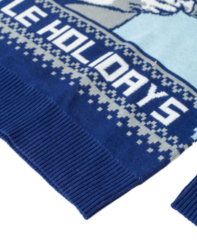 Bob Ross Happy Little Holidays Sweater