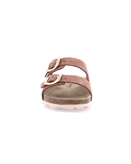 Grünland Rosa Antico Double Strap Women's Slippers