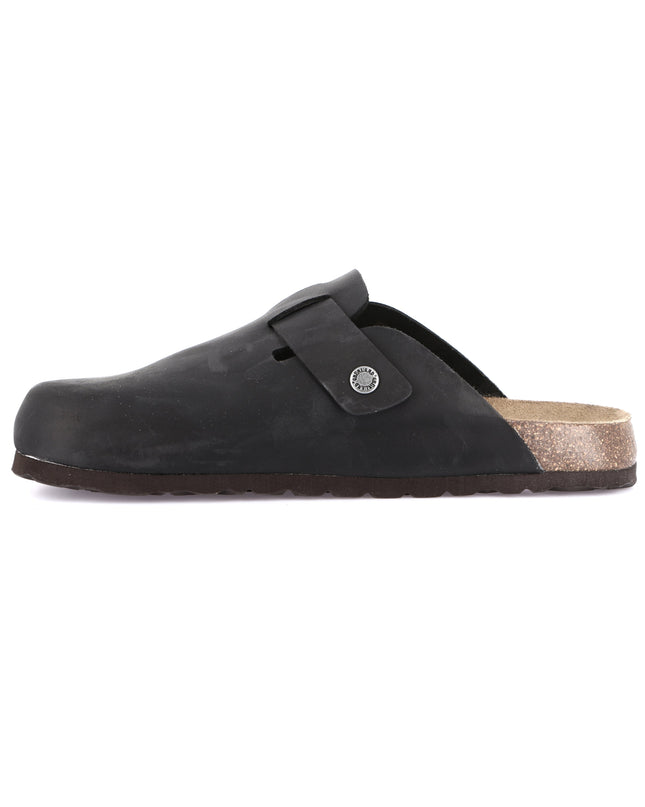 Grünland Black Men's Clogs