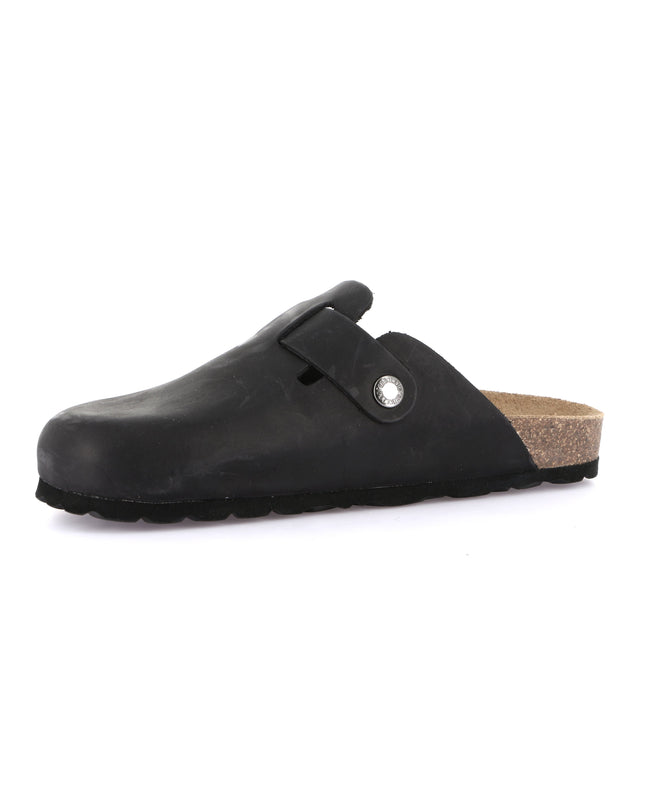 Grünland Black Women's Clogs