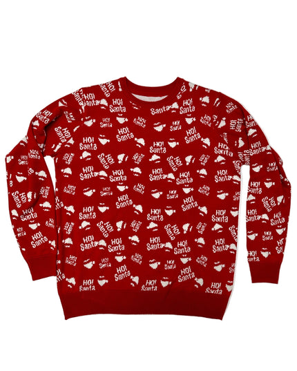 Vintage Christmas Sweater - Ho! Santa