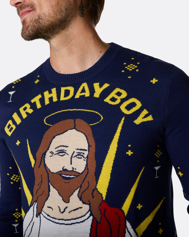 Men's Birthday Boy Christmas Sweater