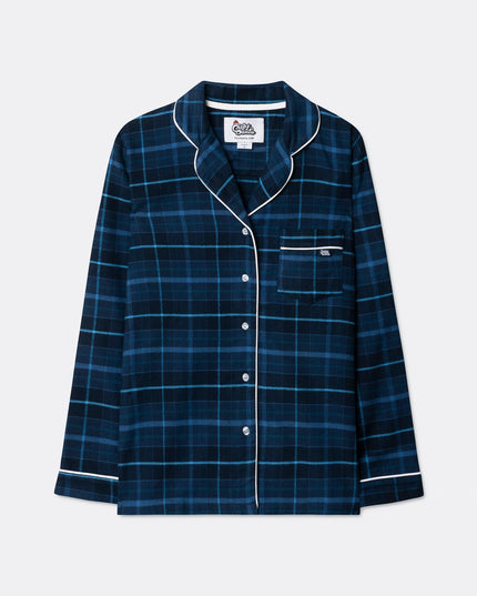 Børn Blå Flannel Pyjamas