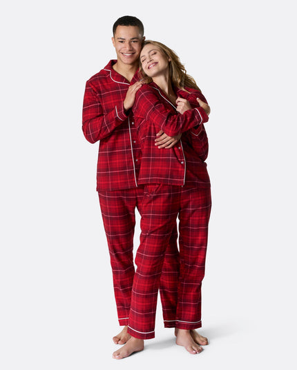 Women's Red Flannel Christmas Pajamas