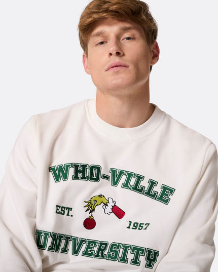 Herre Who-Ville Universitet Jule Sweatshirt