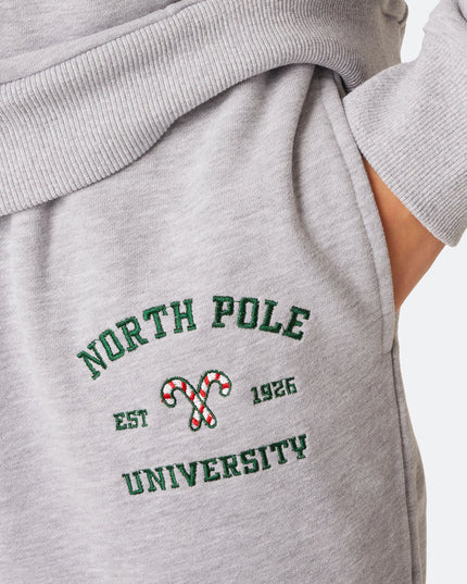 Women's North Pole University Christmas Sweat Set