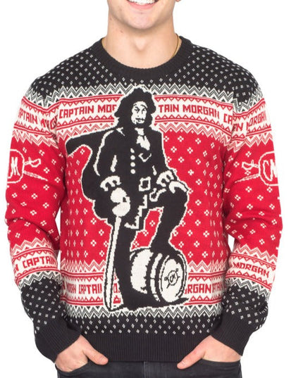 Captain Morgan Den Stående Kaptajn Grimasse Sweater