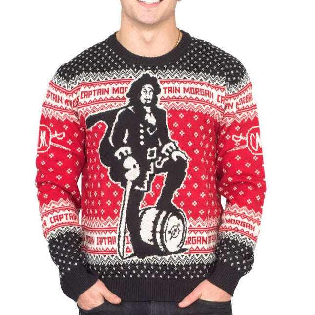 Captain Morgan The Standing Captain Ugly Sweater